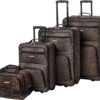 Rockland Jungle Softside Upright Luggage Leopard 4 Piece Set 14192428.jpg