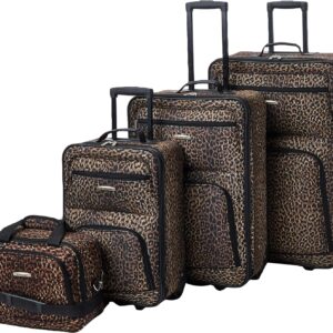 Rockland Jungle Softside Upright Luggage Leopard 4 Piece Set 14192428.jpg