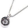 Silver Compass Necklace Navigation Compass Necklace For Women Men Best.jpg