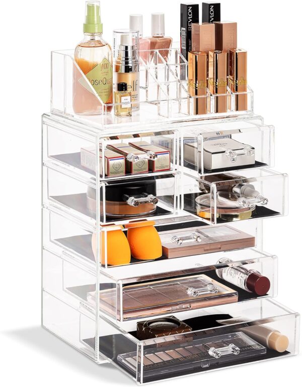 Sorbus Clear Cosmetic Makeup Organizer Make Up Jewelry.jpg