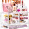 Sorbus Large Clear Makeup Organizer Detachable 3 Piece Jewelry.jpg