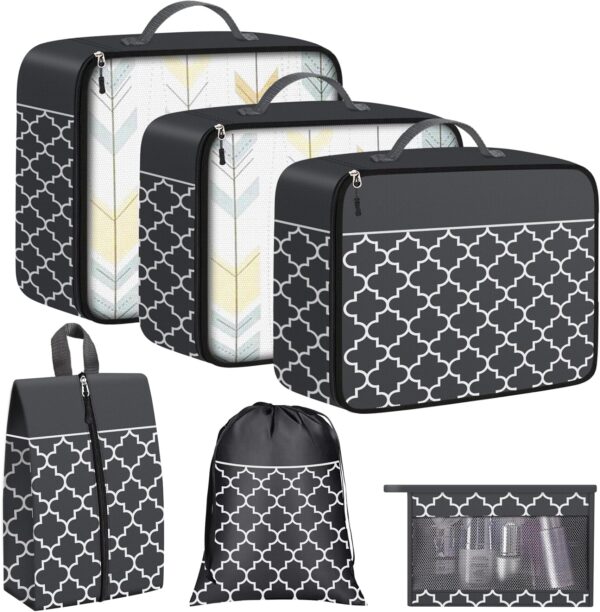 Storageright Packing Cubes 6 Set Suitcase Organizer Bags Packing Cubes.jpg