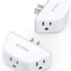 Trond Multi Plug Outlet Extender 2 Pack Electrical Wall.jpg