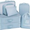 Tianzong 7 Piece Set Packing Cubes Travel Bags For Luggage Packing.jpg