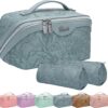 Travel Makeup Bags Cosmetic Organizer Bag 3 Set Large Capacity Make.jpg