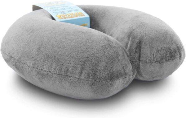 Travel Neck Pillow Washable Cover Comfortable Memory Foam Airplane Travel.jpg