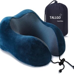 Travel Pillow Best Memory Foam Neck Pillow Head Support Soft.jpg