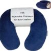 Travelmate Memory Foam Neck Pillow Adjustable Thickness For Best.jpg