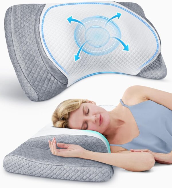 Ultra Comfort Cervical Neck Pillow For Pain Relief Adjustable Side.jpg