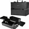 Vetallo Large Makeup Train Case Portable Travel Makeup Case Organizer.jpg