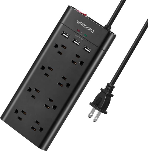 Wandofo 2 Prong 8 Outlet Power Strip 6 Ft Extension.jpg