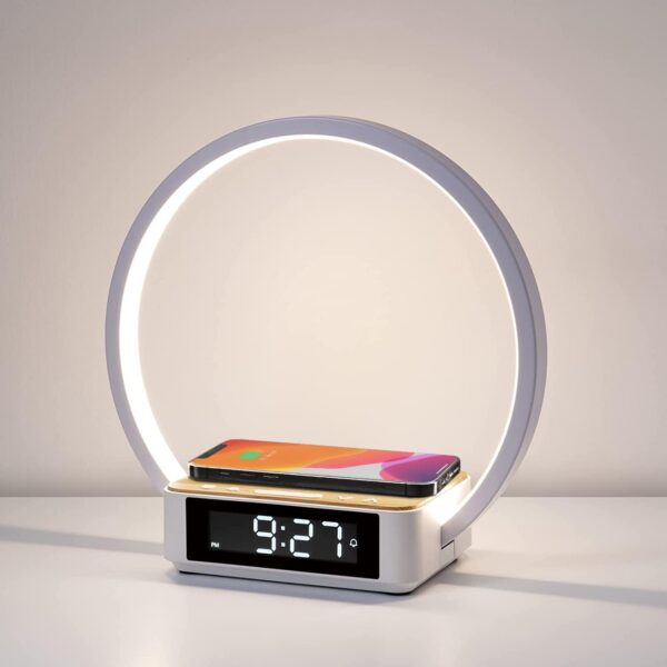 Wilit Bedside Table Lamp Touch Lamp With Alarm Clock With.jpg