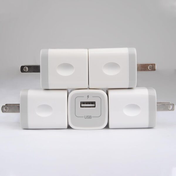 Wall Charger Adapter Usb Charging Block 5pack Single Port Usb.jpg