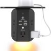 Wall Outlet Extender With Shelf And Night Lightsurge Protectorusb Wall.jpg