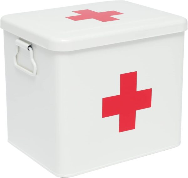 Xbopetda Metal Medicine Storage Tinfirst Aid Kit Tin First Aid.jpg