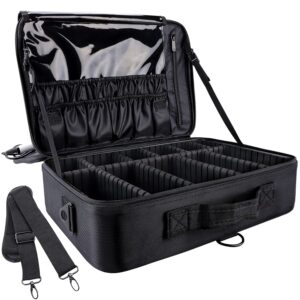 Gzcz Travel Makeup Train Case Professional Makeup Case 16 Large.jpg