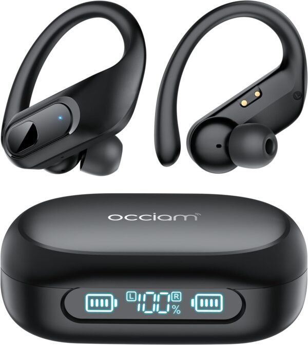 Occiam Wireless Earbuds Bluetooth Headphones 96hrs Playback Sport Ear Buds.jpg