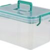 1 Pack Clear Plastic Family First Aid Box Emergency Medicine.jpg