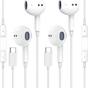 2 Pack Usb C Headphones For Iphone 15 Type C Earbuds.jpg