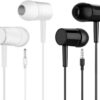 2 Pack Wired Earbuds In Ear Headphone With Microphone 355mm Jack.jpg