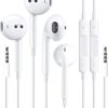 2 Pack Wired Iphone Earbudsiphone Headphonesearphones With 35mm Wired Mfi.jpg