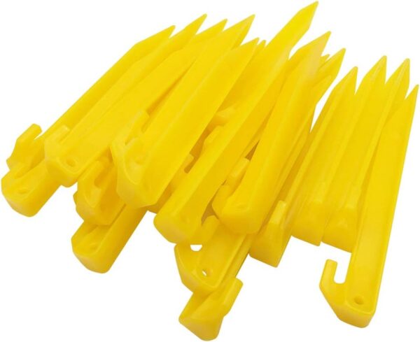 24pcs Plastic Tent Pegs Durable Spike Hook Awning Camping Caravan.jpg