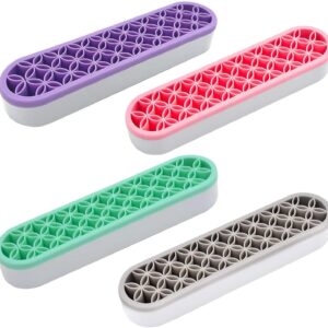 4 Pcs Multi Purpose Cosmetic Storage Box Desktop Organizers Silicone Make.jpg