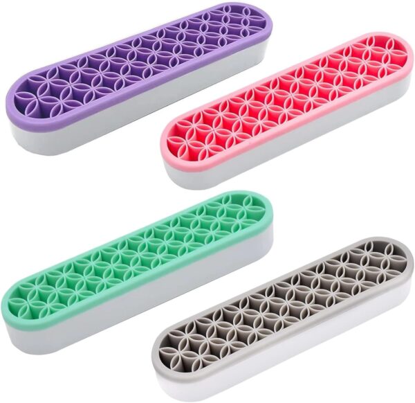 4 Pcs Multi Purpose Cosmetic Storage Box Desktop Organizers Silicone Make.jpg