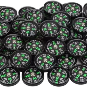 50 Pieces Mini Compass Small Button For Kids 20mm Bulk.jpg