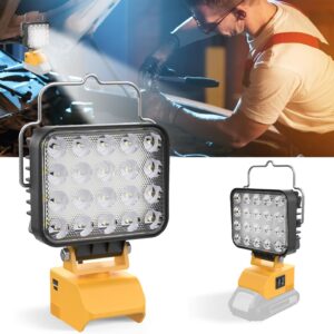 54w Led Work Light For Dewalt 20v Battery 7600lm Cordless.jpg