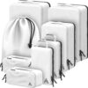 8 Piece Deluxe Compression Packing Cubes Travel Maximize Space In.jpg