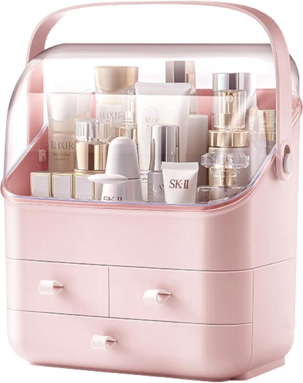 Bruun Skin Care Cosmetic Storage Bin – A Large Pink.jpg