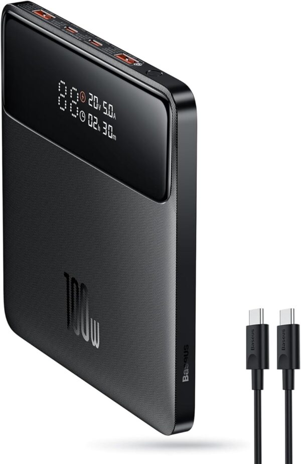 Baseus Power Bank 20000mah 100w Pd Fast Charging Portable Charger.jpg