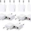 Bates European Travel Plug Adapter 10 Pack European Plug Adapter.jpg