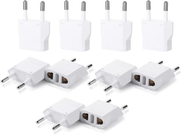 Bates European Travel Plug Adapter 10 Pack European Plug Adapter.jpg