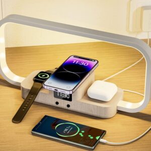 Bedside Lamp With Wireless Charger Stepless Dimming5 Color Mode Touch.jpg