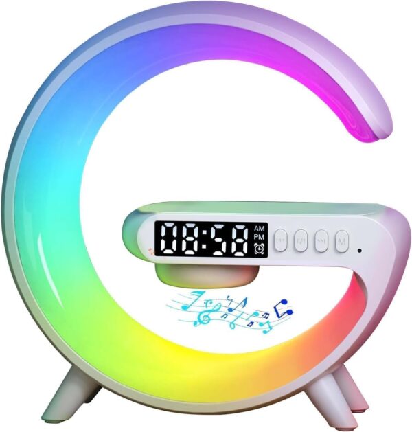 Bluetooth Speaker Wireless Speaker With Wireless Charging Station Rgb Led.jpg