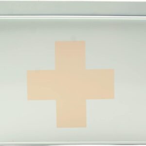 Blush Retro Enameled First Aid Box For Medicine Storage And.jpg