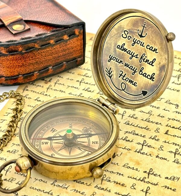 Brass Compass So You Can Always Find Your Way.jpg