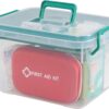 Clear Household Medicine Storage Box Family First Aid Box Plastic.jpg