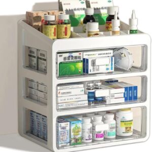 Drawer Type Plastic Storage Box Organizermedicine Box Multifunctional Storage Containerfamily Medicine Box.jpg