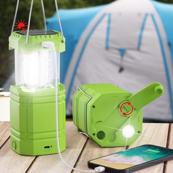 Electric Led Camping Lantern For Emergency 3000 Large Capacity Solar.jpg