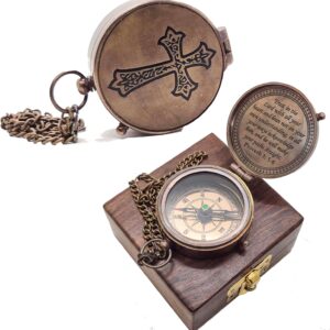 Engraved Compass Proverbs 35 6 Perfect For Graduation Religious.jpg