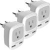 European Travel Plug Adapter 3 Pack Tessan International Power Adaptor.jpg