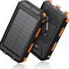 Feeke Solar Charger Power Bank 36800mah Portable Chargerqc30 Fast Charger Dual Usb.jpg