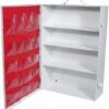 First Aid Box Metal Medicine Box White Empty Four Shelf.jpg