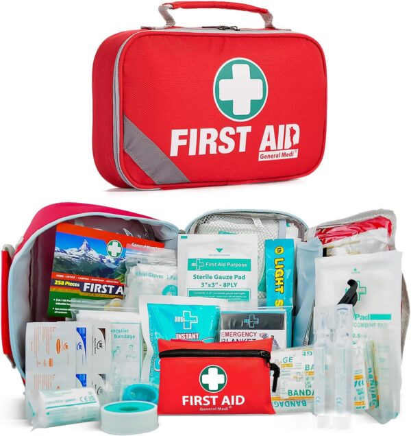 General Medi 2 In 1 First Aid Kit 215 Piece Set.jpg