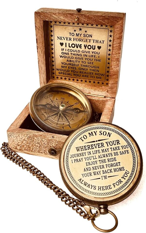 Gift For Son From Mom Dad Engraved Compass 2.jpg