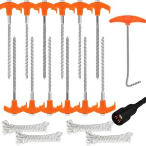 Horusdy Tent Stakes Heavy Duty 18 Pack Tent Stakes With With.jpg