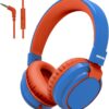 Headphone Kids Volume Limited 85110db Wired Over Earon Earr Foldable Headset With.jpg